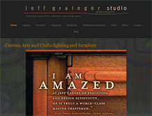 Tablet Screenshot of grainger-arts-and-crafts-studio.com